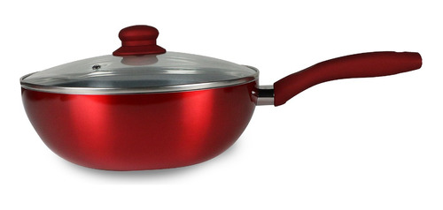 Wok Montecarlo 26cm Rojo