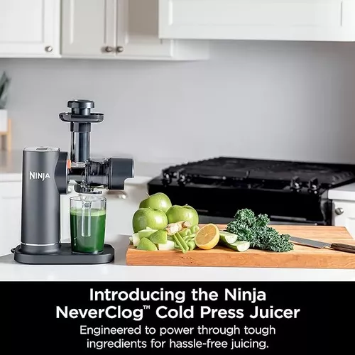 Extractor Y Exprimidor De Jugos Ninja Cold Press Pro Jc101 Color Negro