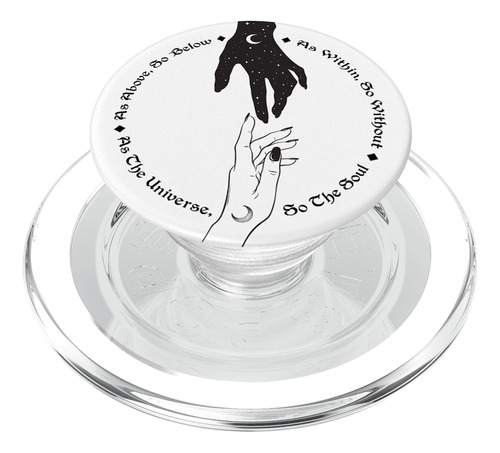 Como Arriba Wiccan Pentaculo Sagrado Pagano Popsockets Para