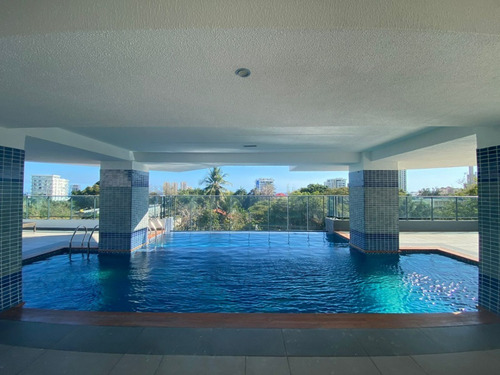 Imagen 19 de 27 de La Esperilla Apto. Nuevo, Piso 7 - 3hbs -3 Parqueos - Hermosa Vista Al Mar Y A La Ciudad - Área Social Con Lounge Bar Piscina Con Hidroterapia -gimnasio-spa De Masaje - Sauna- Área Infantil -salón