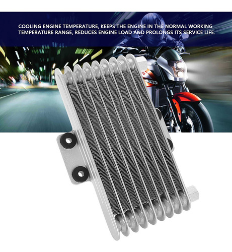 Radiador De Refrigeración De Motor De Aluminio Universal De