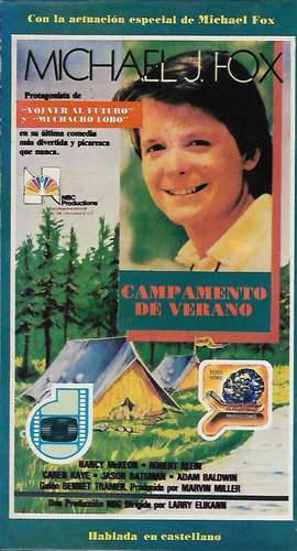 Campamento De Verano Vhs Michael J. Fox Español Latino