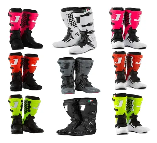 Bota Motocross Jett Lite Articulada Pro Tork Varias Cores Frete