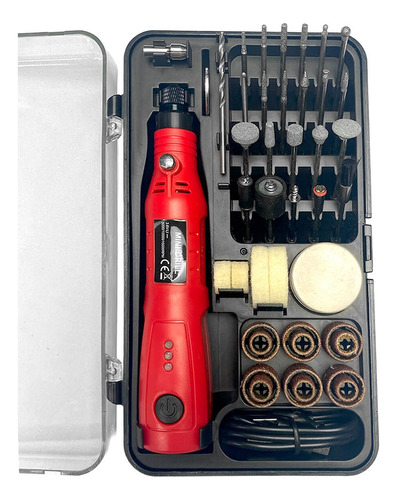 Kit Mini Retífica Portátil Multifuncional 78 Em 1 Sem Fio