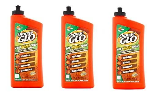 Orange Glo Pulido Mensual 4 En 1 Para Pisos De Madera Dura,