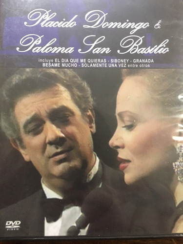 Placido Domingo & Paloma San Basilio Together At Last Dvd 