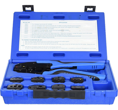 Tool Aid Sg Sgt18980 - Kit De Prensado Para Terminal De Trin