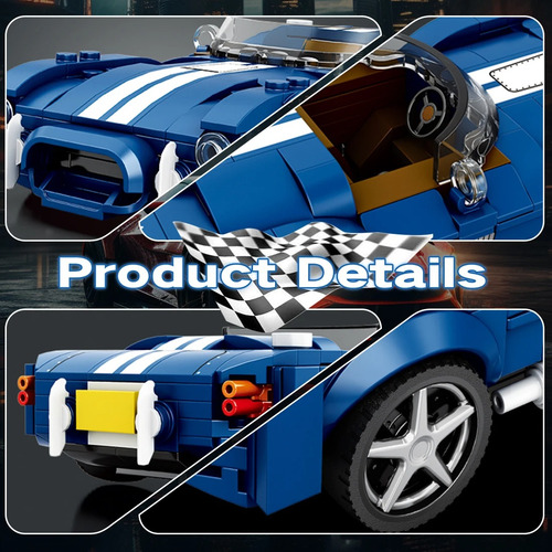 Juguetes Para Niños Con Bloques De Construcción Ac Cobra, Mo