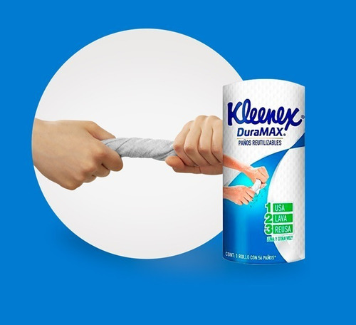 Kleenex Duramax Paño Tipo Trapo Reutilizable 24 Pzas Mayoreo