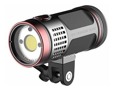 Dragon 5000f Luz Buceo Para Fotografia Video Adaptador Ys