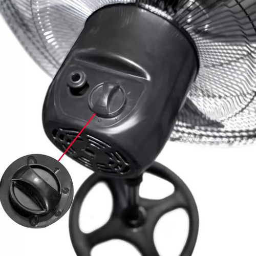 2pcs Ventilador Metálico De 18 Pulgadas 3 En 1 De Pie Pared