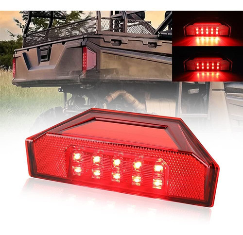 1 Lampara Freno Trasera Led Roja Para Polaris Ranger 570