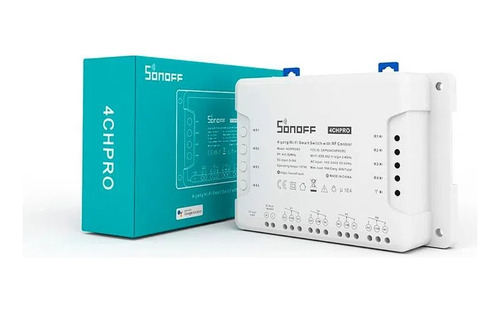 Interruptor Wifi Inteligente 4 Canales Sonoff 4chpror3