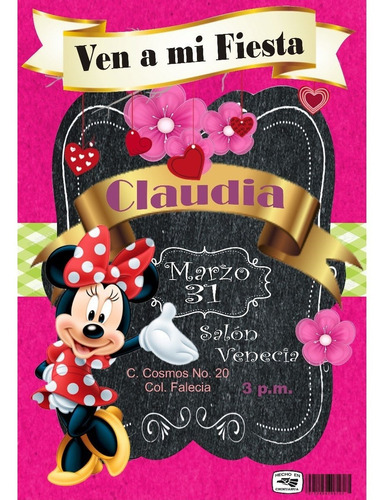 Invitaciones Infantiles Personalizadas Para Niña