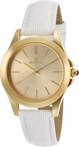 Invicta - Reloj 15149 Angel 18k Yellow Gold Para Mujer