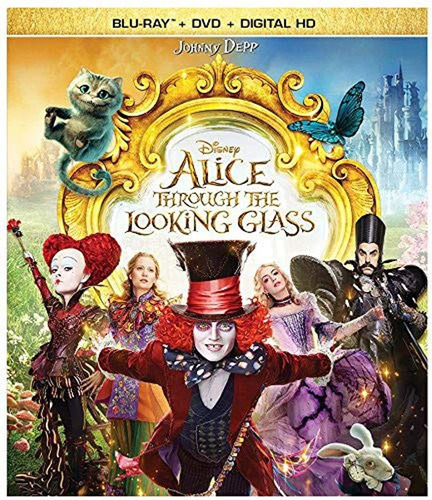 Alice Through The Looking Glass (bd + Dvd + Digital Hd) [blu