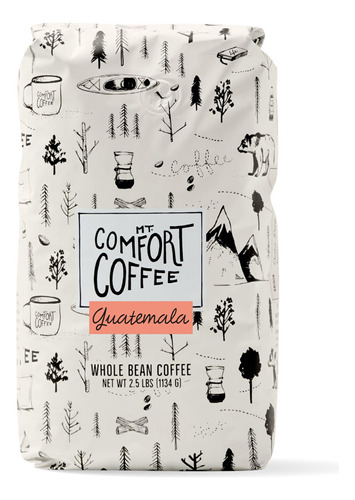 Mt. Comfort Coffee Guatemala Tostado Medio, 2.5 Libras, Proc