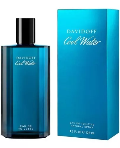 Davidoff Cool Water Eau de Toilette 125ml : : Beleza