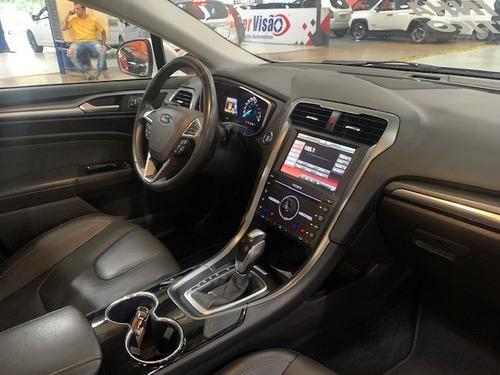 Imagem 8 de 14 de Ford Fusion Titanium Fwd Branco 2016