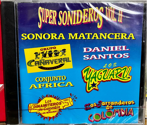 Cd Súper Sonideros Vol. 2 Dimsa Original 1998 De Colección