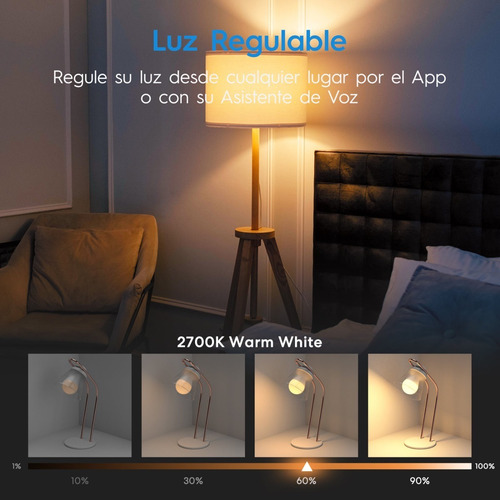 Foco Inteligente Wifi - Apple Homekit, Alexa Y Google