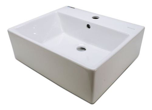 Imagen 1 de 1 de Bacha de baño de apoyar Piazza A117 blanco esmaltado 