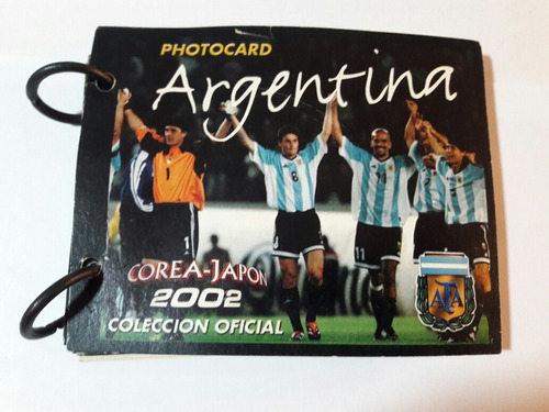 Album Figuritas Futbol Mundial Mundial 2002 Photocard Mwj