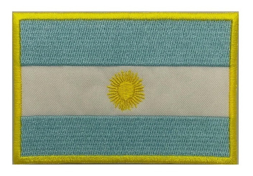 Parche Bandera Argentina Aviación Naval Campera De Vuelo