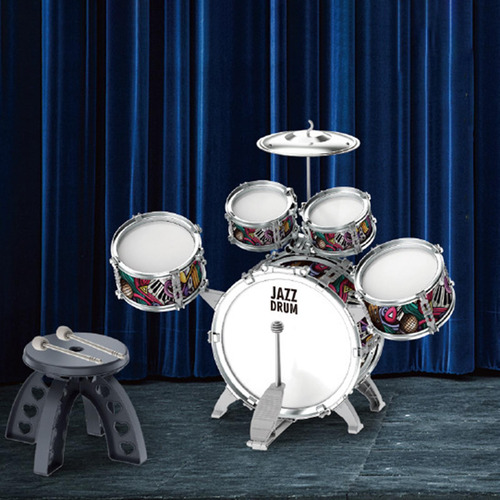 Juego De Batería De Jazz Para Niños, Instrumento Musical