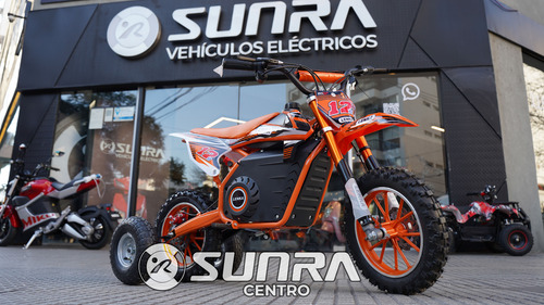 Mini Moto Electrica Para Chicos + Casco De Regalo Sunra / E