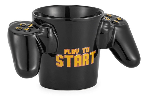 Caneca Controle De Video Game Decoração Cerâmica Gamer Geek