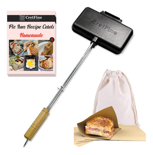 Cretfine Campfire Pie Irons Para Camping Mountain Pie Maker