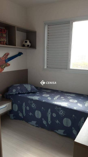 Imagem 9 de 15 de Apartamento Com 3 Dormitórios À Venda, 82 M² - Vila Teller - Indaiatuba/sp - Ap0993