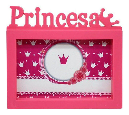 Marco de fotos de princesa rosa 20x15 cm