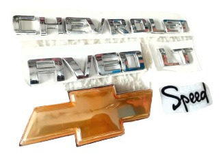 Kit Emblemas Chevrolet Aveo Speed  5 Piezas