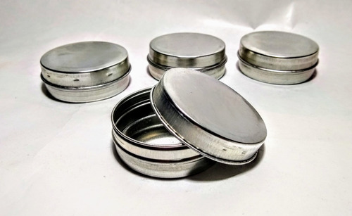 Latas Pastilleras De 7,5cm X 2.5cm. Pack X 50 Unidades