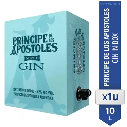 Gin Principe De Los Apostoles Bag In Box 10 Litros