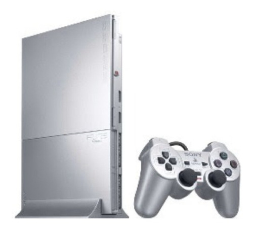 Sony PlayStation 2 Slim Standard  color satin silver