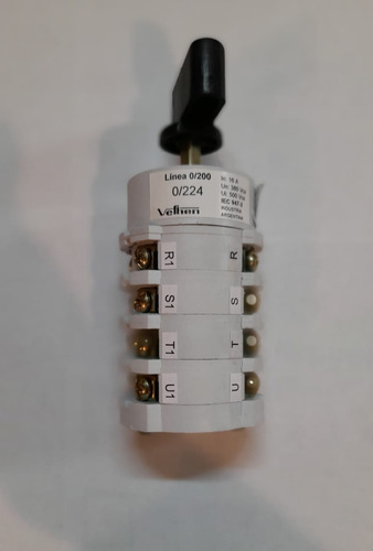 Interruptor 4x16 A. Conmuta.p/panel Vefben   Cod :0/224