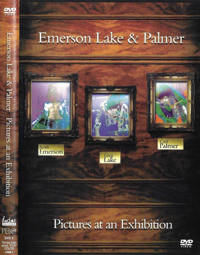 Emerson Lake & Palmer Pictures At An Exhibition Dvd Original