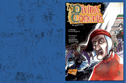 A divina comédia em quadrinhos, de Alighieri, Dante. Clássicos em HQ Editorial Editora Peirópolis Ltda, capa mole em português, 2011