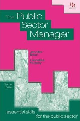 Libro The Public Sector Manager - Jennifer Bean