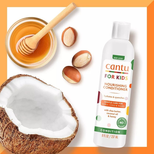 Cantu Kids Acondicionador Para Niños Cabello Rizado 237ml