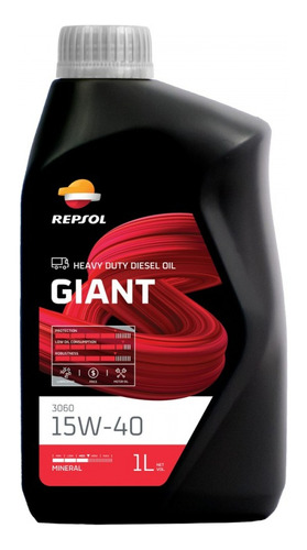 Aceite Repsol Giant 7530 15w 40 - 1 L