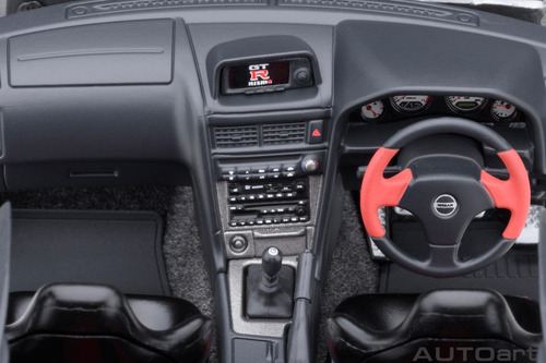 Nissan R34 Gt-r Z-tune Nismo 1:18 Autoart Preto