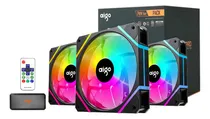 Comprar Cooler Fan Aigo Am12 Pro Argb + Pwm 3 Fans + Controladora+ir