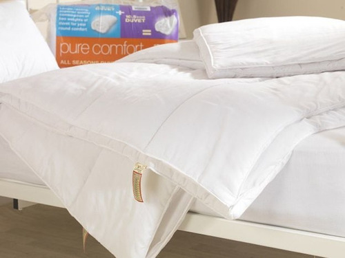 Plumón Nórdico O Duvet Fibra Hueca, All Season Cama King