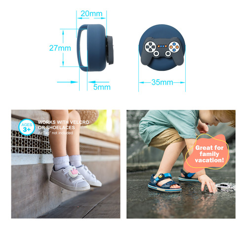 Funda Para Airtag Tipo Clip Diseños Niños Jostick