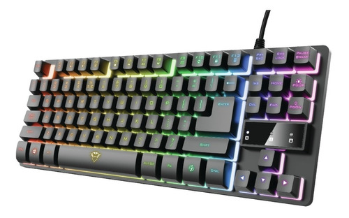 Teclado Trust Thado Gxt 833 Membrana Led