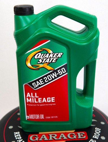 Aceite Quaker State Mineral 20w-50 4.73l Tienda